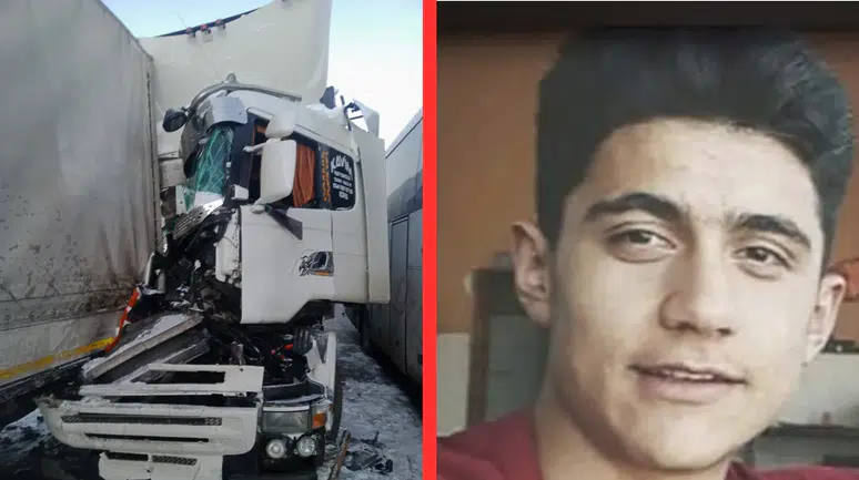 Aşkale'de tır kazası: Tamir ettiği aracın altında kalan genç usta öldü