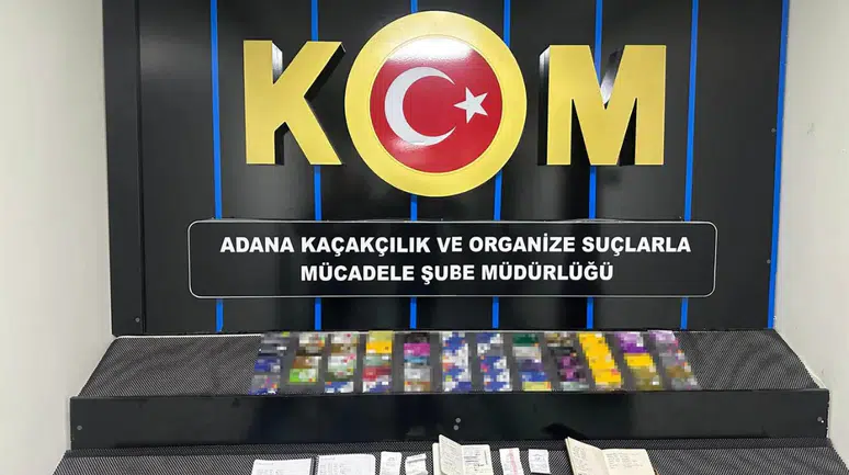 Adana’da tefecilik operasyonu: 1 gözaltı, 59 banka ve kredi kartı ele geçirildi