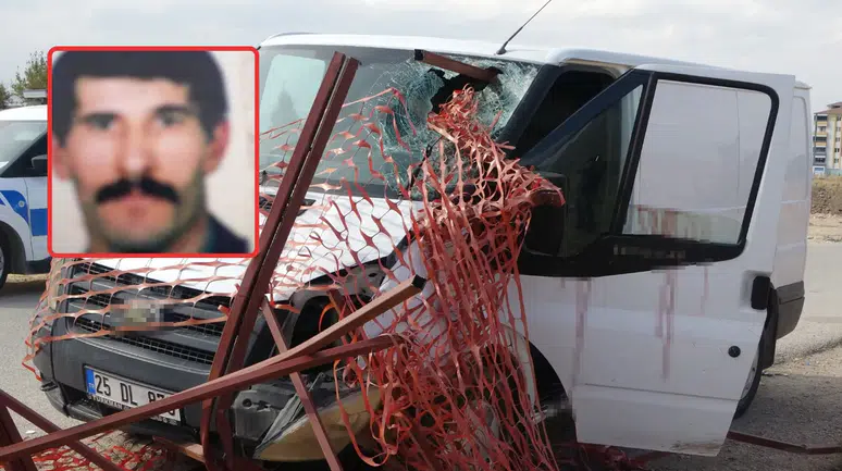 Malatya'da kafasına demir korkuluk saplanan Nedim Özbey hayatını kaybetti