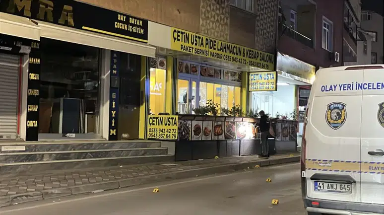 Gebze'de kebapçıya silahlı saldırı düzenlendi: Yaralılar var
