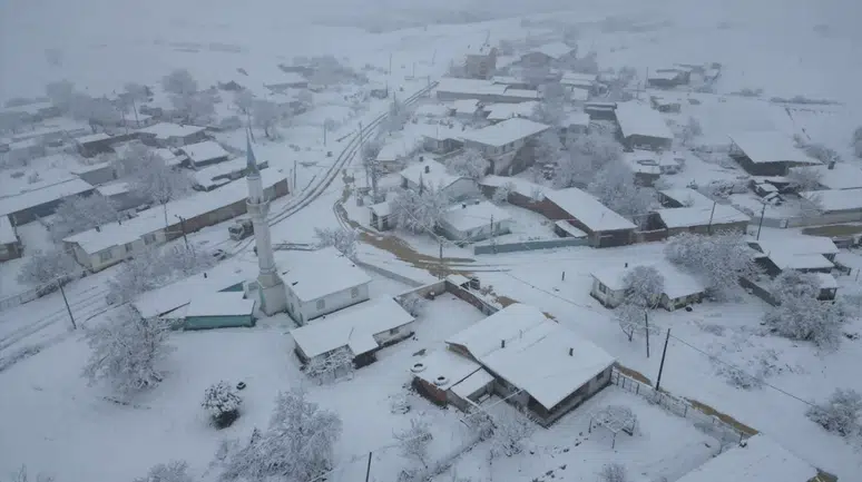 Tekirdağ beyaza büründü