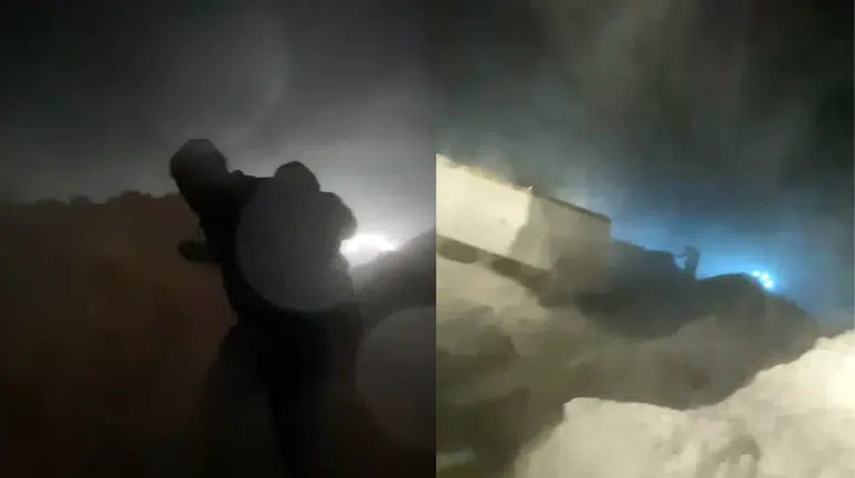 Sivas'ta 4 işçi tipide mahsur kaldı!