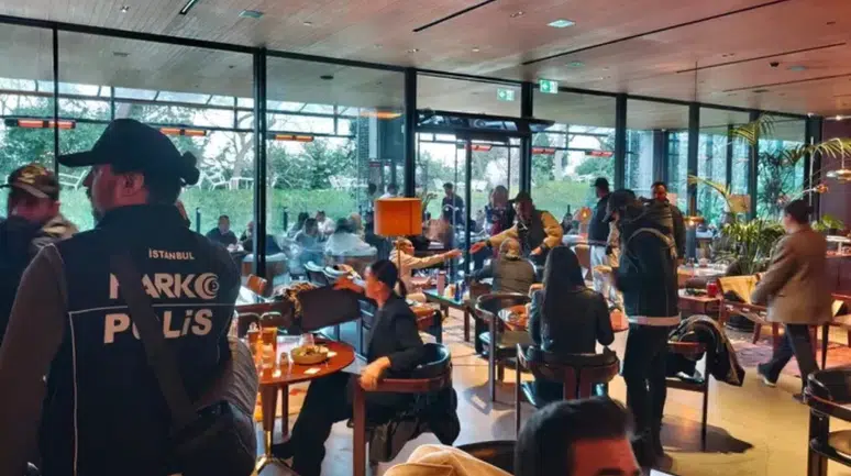 ClubHouse Bebek'e 100 polisle narkotik baskını yapıldı