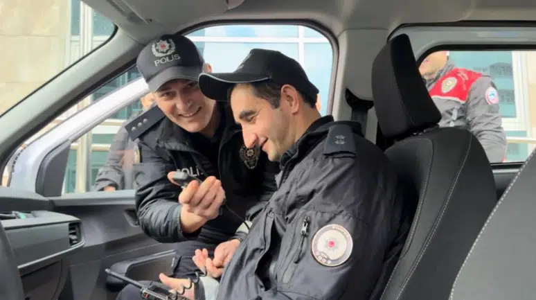 Edirne'de engelli gencin polislik hayali gerçek oldu