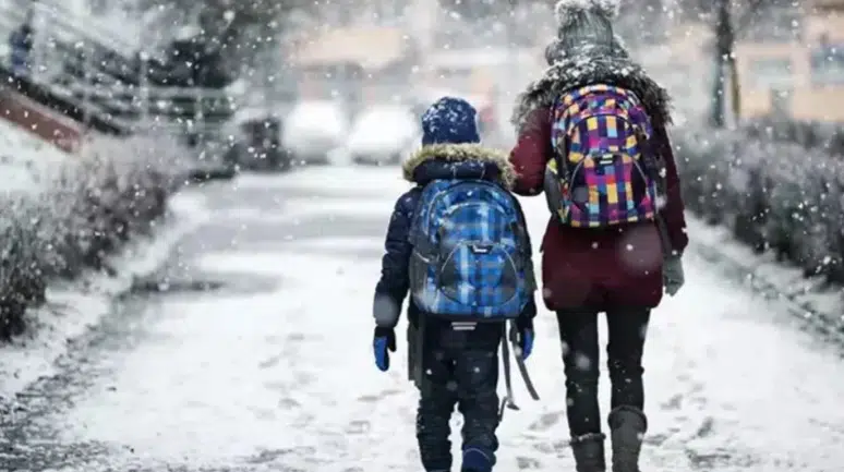Kırklareli'de eğitime 1 gün ara verildi
