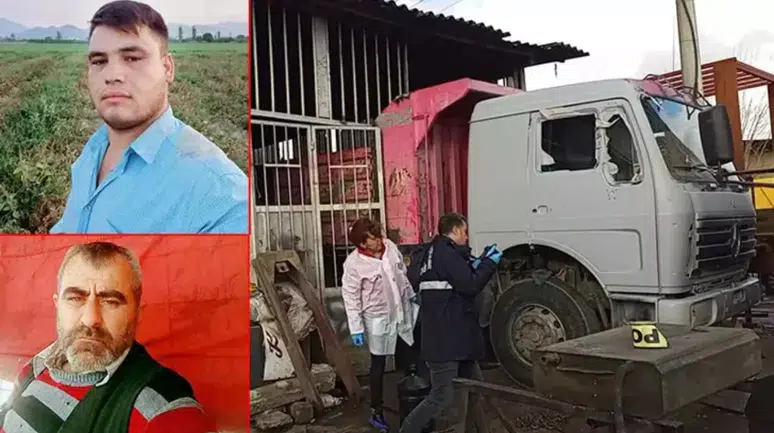 Aydın Nazilli'de düşen damperin altında kalan 2 kişi öldü