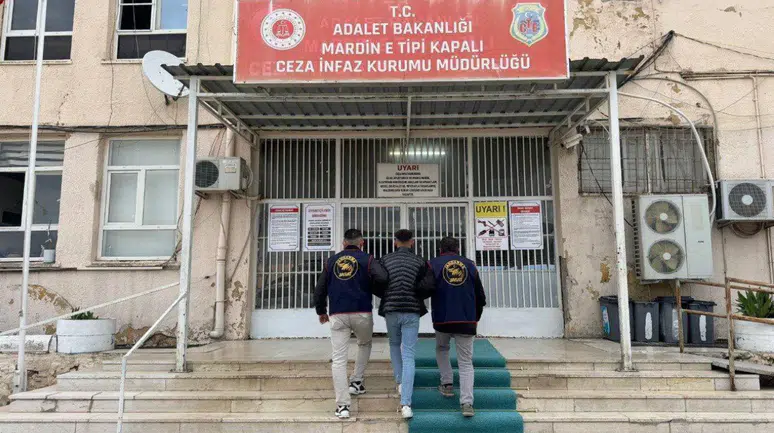 Mardin'de hükümlü JASAT ekipleri tarafından yakalandı