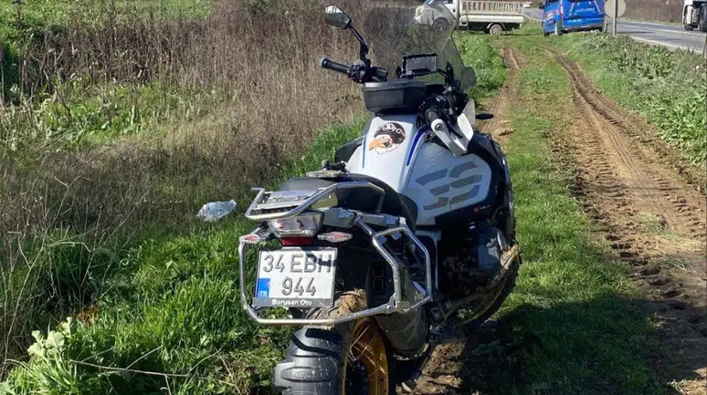 Bilecik'te kaza : Motosiklet sürücüsü yaralandı