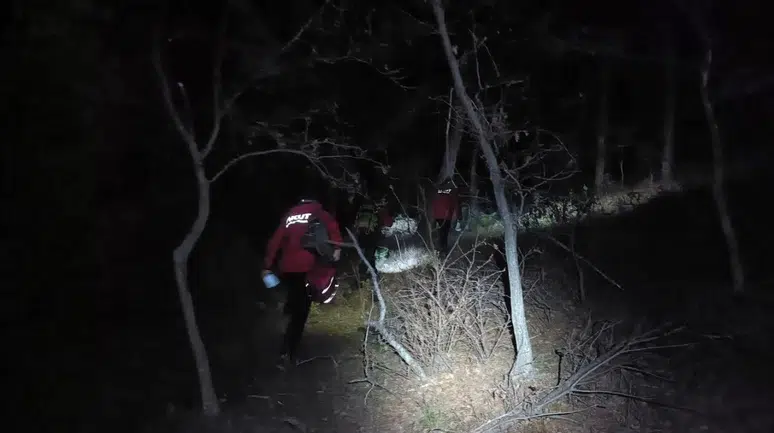 Çanakkale'de kaybolan 2 kişi AFAD ekipleri tarafından bulundu