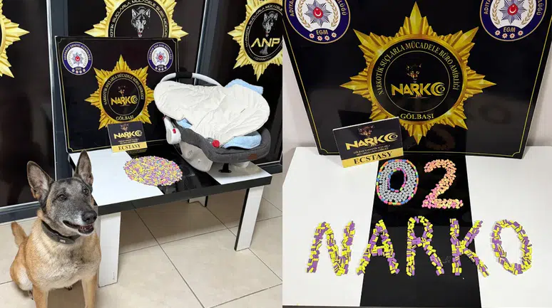 Adıyaman'da 757 adet uyuşturucu hap yakalandı