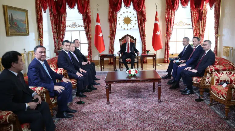 Cumhurbaşkanı Erdoğan, Türk Devletleri Teşkilatı heyetini kabul etti
