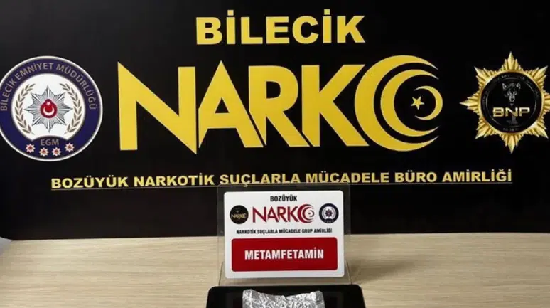 Bilecik'te uyuşturucu operasyonu : 1 şüpheli yakalandı