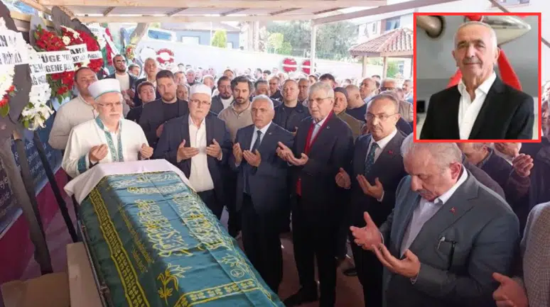 Tekirdağ Valisi Recep Soytürk'ün ağabeyi son yolculuğuna uğurlandı