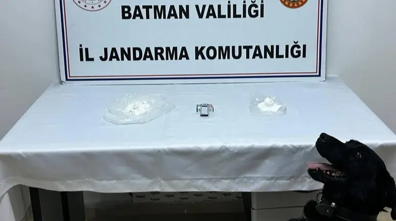 Batman'da uyuşturucu operasyonu: 180 gram kokain ele geçirildi