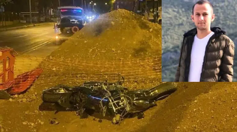 Fethiye'de çalışma alanına giren motosiklet sürücüsü hayatını kaybetti
