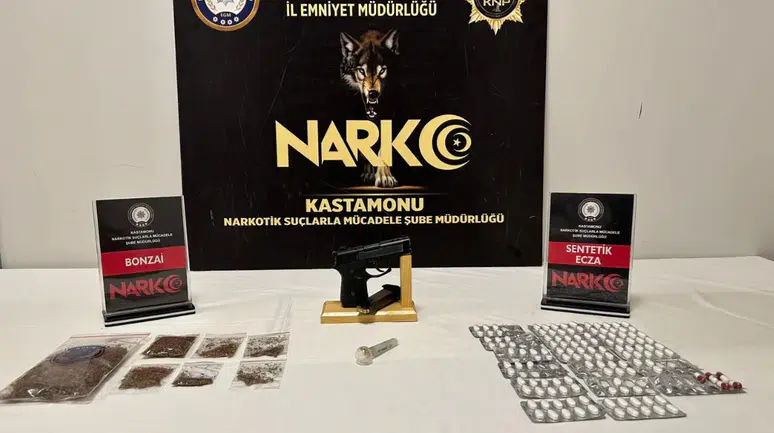 Kastamonu'da uyuşturucu operasyonu : 6 gözaltı