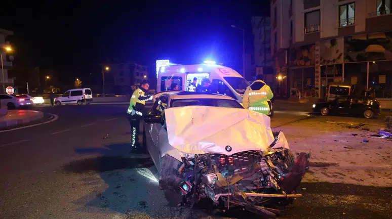 Nevşehir'de kaza : 1'i ağır 3 yaralı