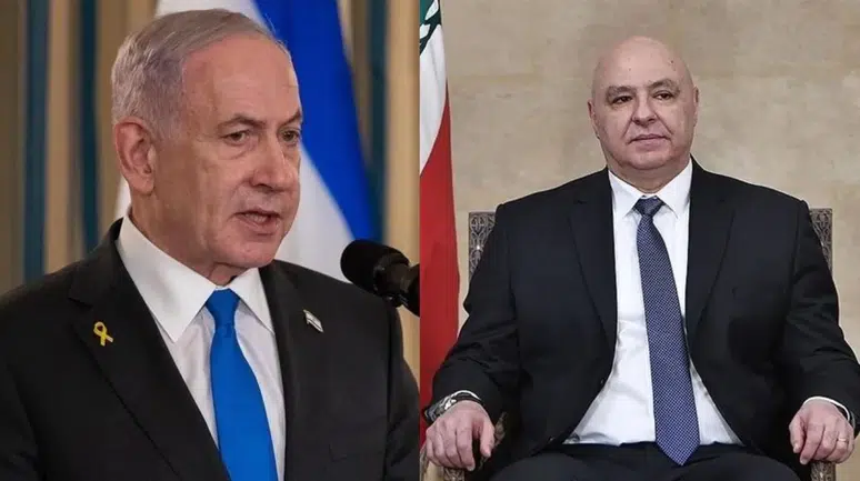 Lübnan Cumhurbaşkanı Avn , Netanyahu ile görüşmeyi reddetti