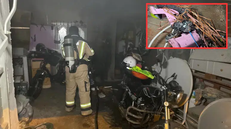 Karaman'da yanan elektrik kablosu büyük paniğe neden oldu