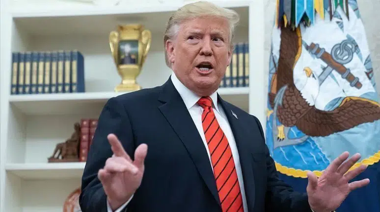 Trump : Tahran'a büyük bir saldırı gerçekleştirdik