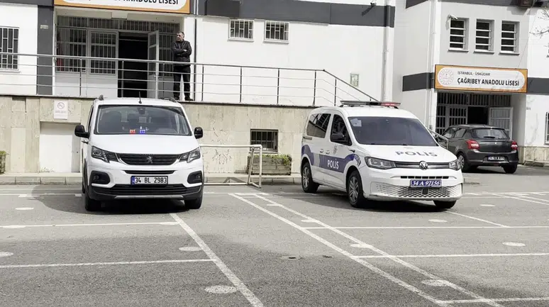 Üsküdar’da bir okul hedef gösterildi : Okullarda güvenlik önlemleri artırıldı