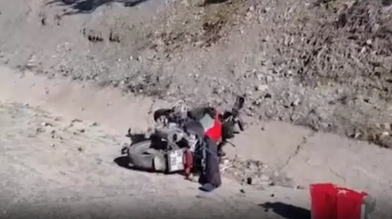 Bolu'da motosiklet grubunda peş peşe kazalar : 1'i ağır 2 kişi yaralandı