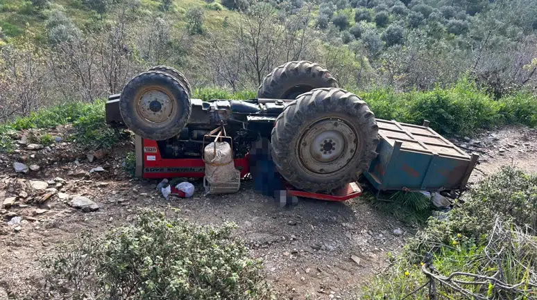 Manisa'da traktör faciası : Aynı aileden 3 kişi hayatını kaybetti