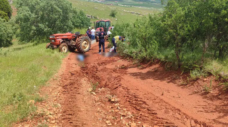 Afyonkarahisar'da traktör kazası: 1'i çocuk 2 ölü