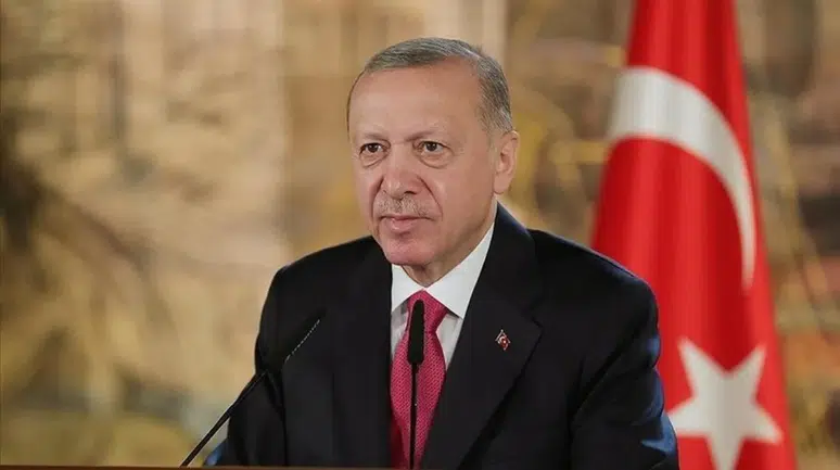 Cumhurbaşkanı Erdoğan'dan Trabzonspor'a tebrik mesajı