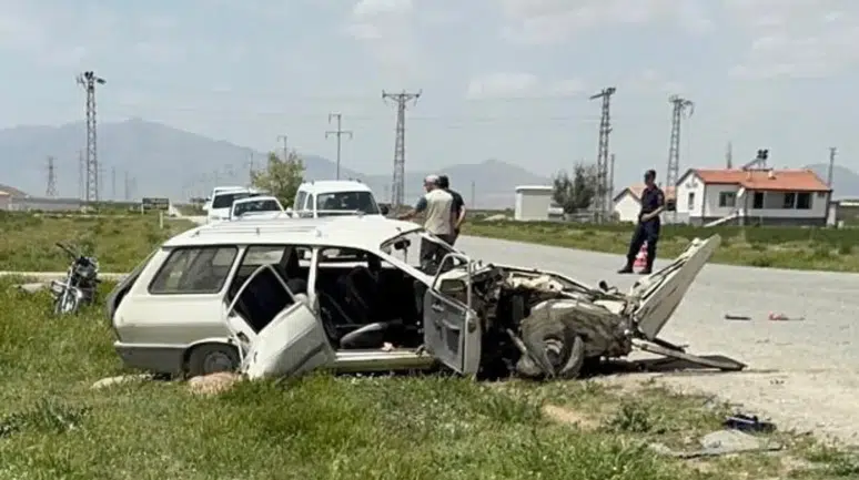 Karaman'da kaza : 4 yaralı