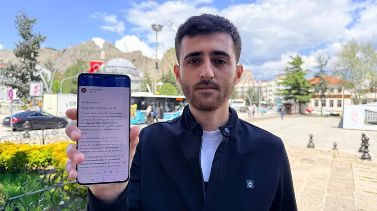 Tokatlı amatör fotoğrafçının ödülü kendisine teslim edildi