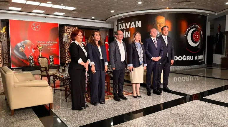 DEM Parti’den MHP’ye bayram ziyareti
