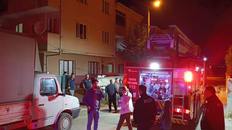 Bursa'da bir şahıs, eski eşinin evine molotofkokteyli attı