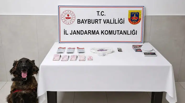 İstanbul’dan Bayburt’a uyuşturucu getiren 3 şüpheli operasyonla yakalandı