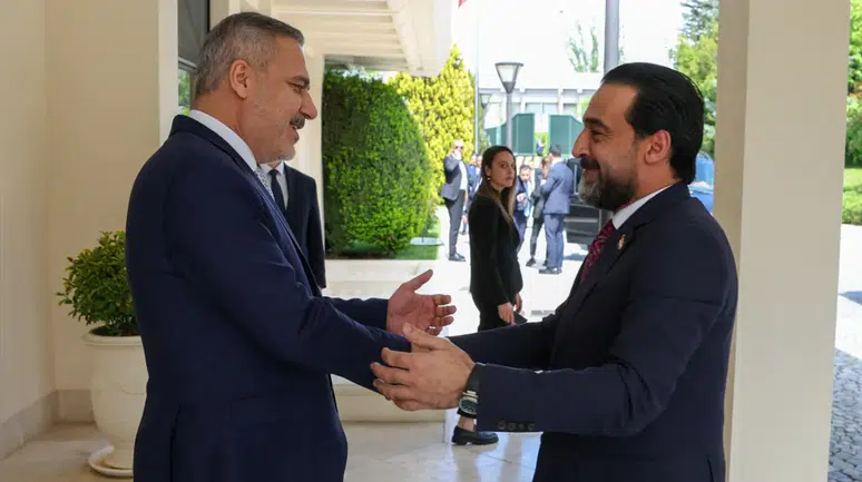 Bakan Fidan, Irak'ın Takaddüm Partisi lideri ile görüştü