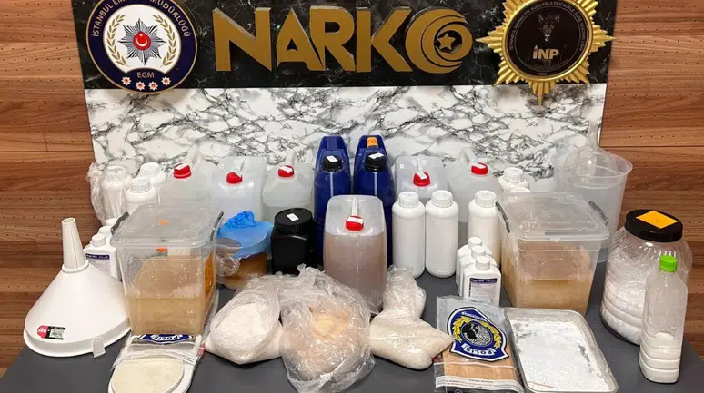 İstanbul'da 30 kilogram uyuşturucu madde ele geçirildi