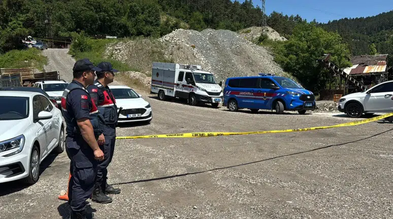 Bolu Mengen'de maden ocağında göçük