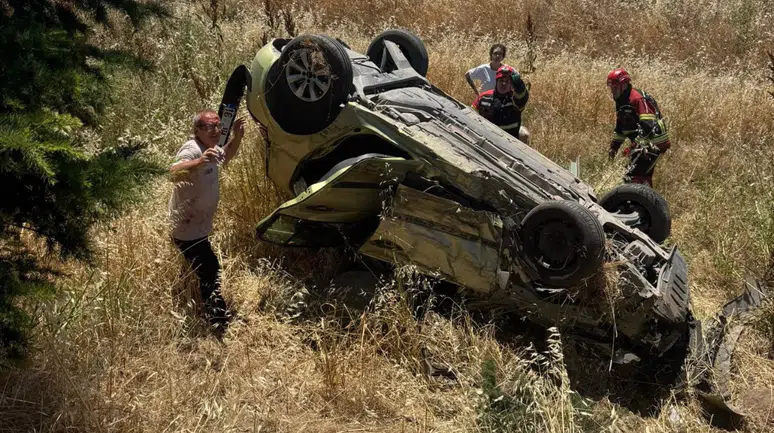 Bandırma-Susurluk karayolunda kaza: 1 ölü, 4 yaralı