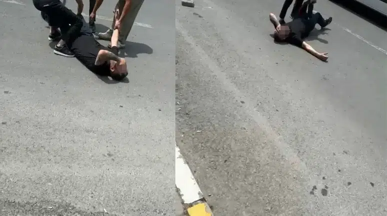 Gebze Adliyesi önünde silahlı saldırı : 1 kişi yaralandı