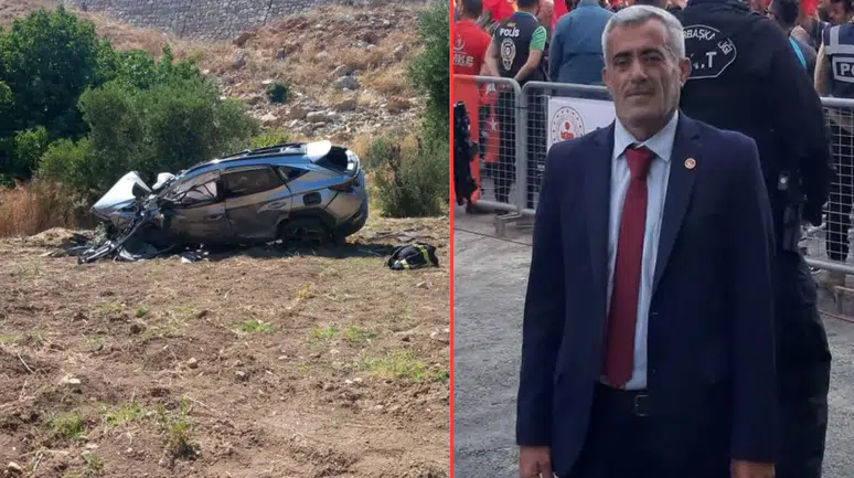 Cip uçuruma yuvarlandı, sürücü öldü