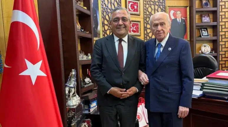CHP'li vekilden Bahçeli'ye ziyaret