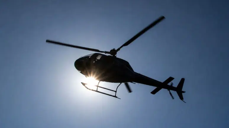 Suudi Arabistan'da petrol devine ait helikopter düştü
