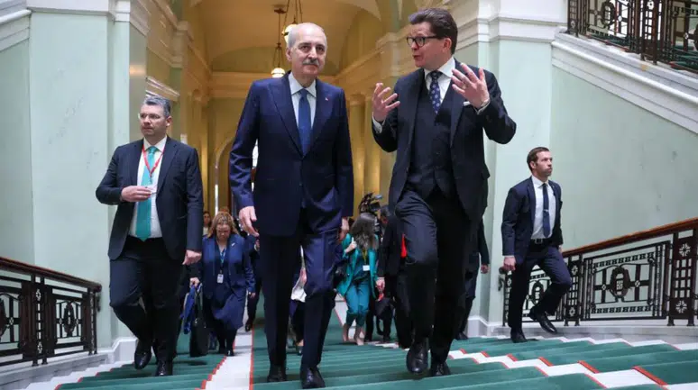 TBMM Başkanı Kurtulmuş, İsveç Parlamentosu Başkanı Norlen ile görüştü