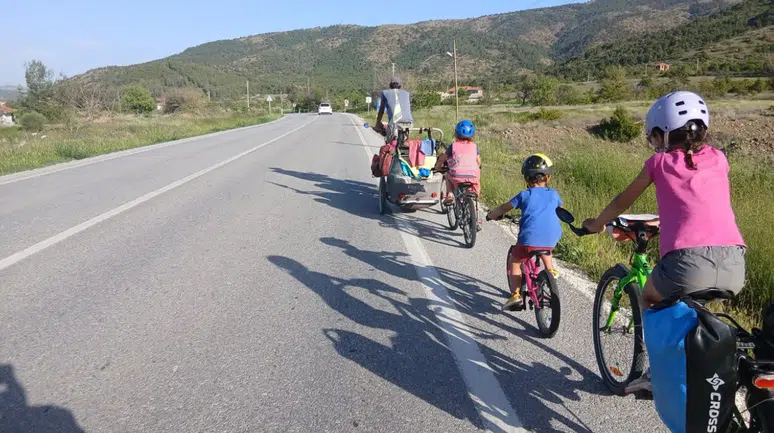 Dünya Turu'na çıkan Fransız aile Konya'ya ulaştı
