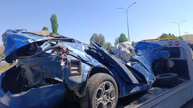 Afyonkarahisar'da kaza : Çift ve 8 aylık bebekleri hayatını kaybetti