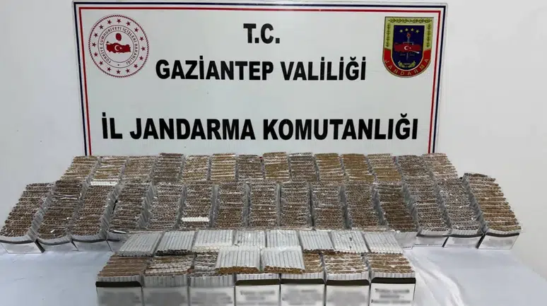 Gaziantep'te kaçakçılık operasyonunda 3 kişi yakalandı