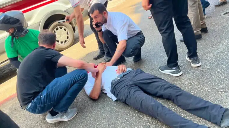 Elazığ'da otomobilin çarptığı yaya ağır yaralandı : Polis inceleme başlattı