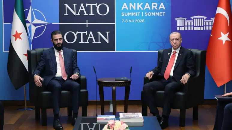 Cumhurbaşkanı Erdoğan, Suriyeli mevkidaşı Şara ile görüştü
