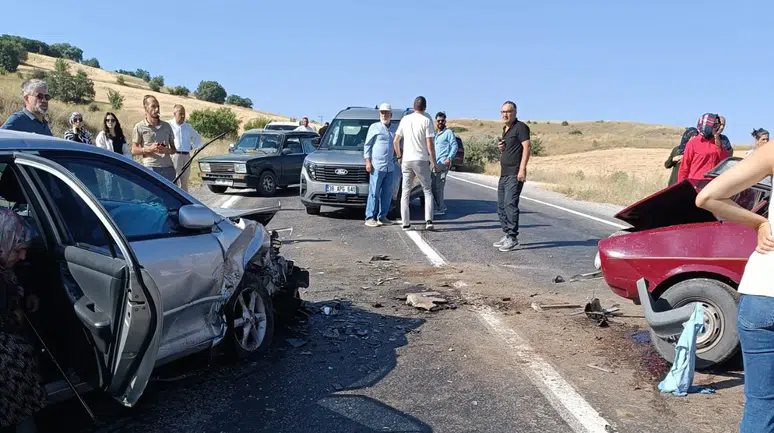 Kayseri Felahiye'de feci kaza : 1 ölü, 6 yaralı