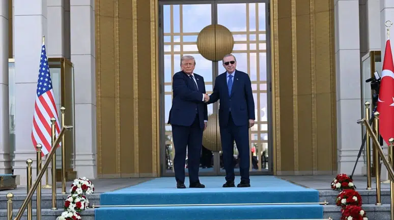Erdoğan ve Trump’tan Külliye’de dikkat çeken açıklama